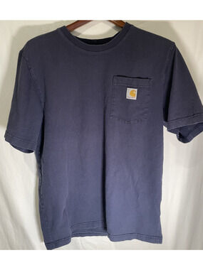 Carhartt K87 Men's Loose Fit Heavyweight T-Shirt Navy - M